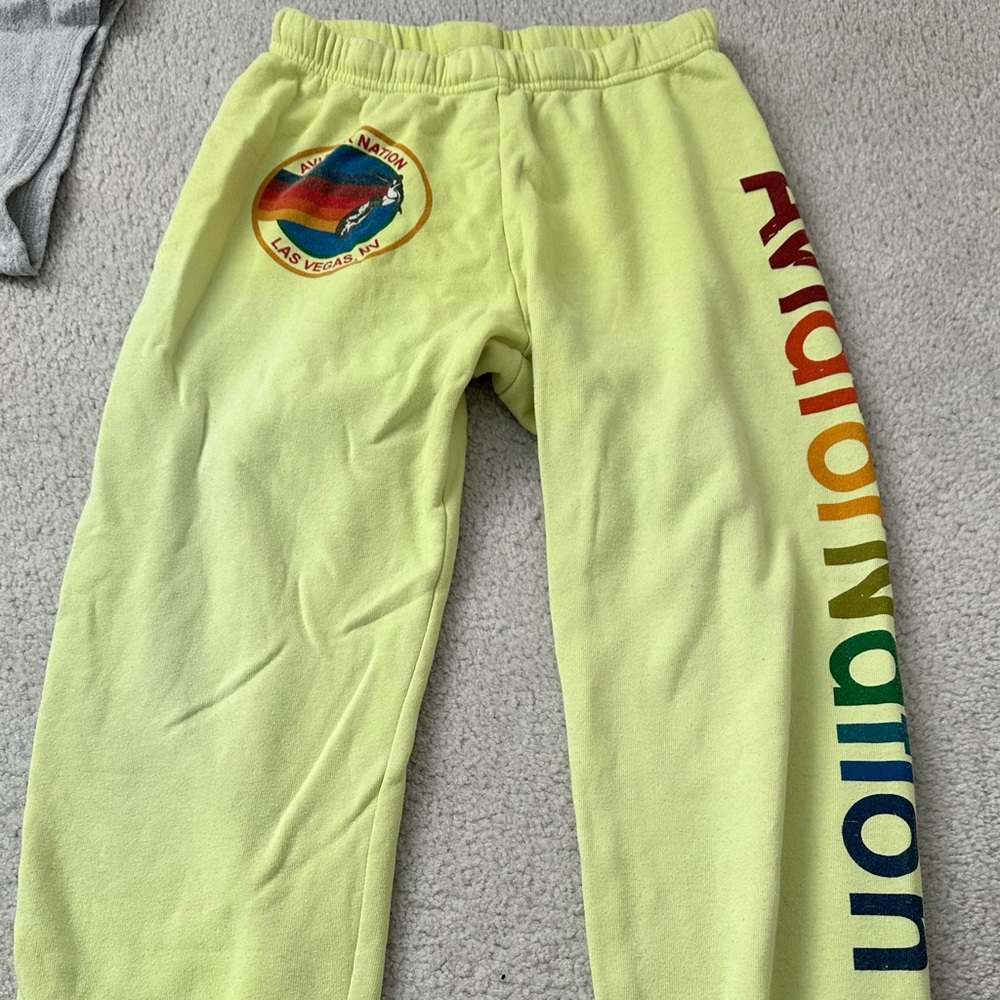 Aviator Nation Yellow Sweatpants
